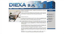Desktop Screenshot of diexsa.es